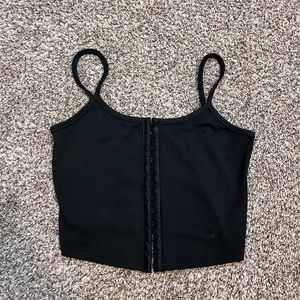 3 for $20// hooked front tank top